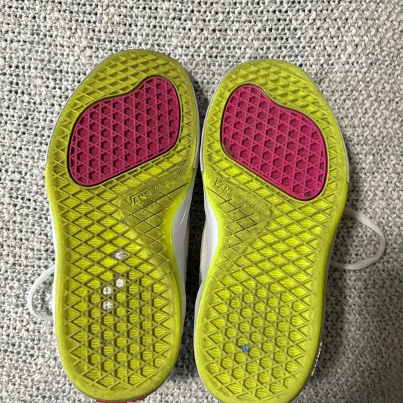 Vans Wayvee White and Neon Shoes - Picture 7 of 8
